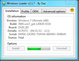 windows loader by daz 3.1