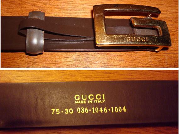 authentic gucci belt serial numbers
